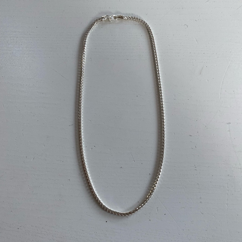 Silver necklace